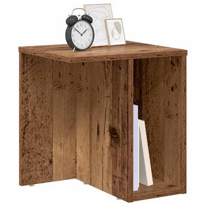 Beistelltisch Altholz 37x32x40 cm
