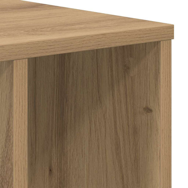 vidaXL Table d'appoint Chêne Artisan 37 x 32 x 40 cm Bois d'ingénierie