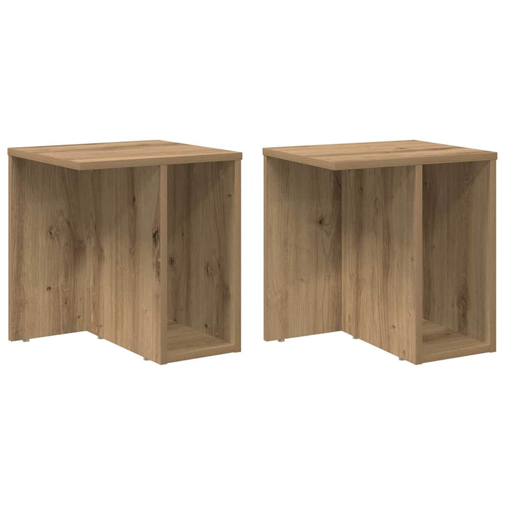 Beistelltisch 2er Set Artisan Eiche