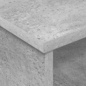 Nachttisch 2er Set Beton Grau