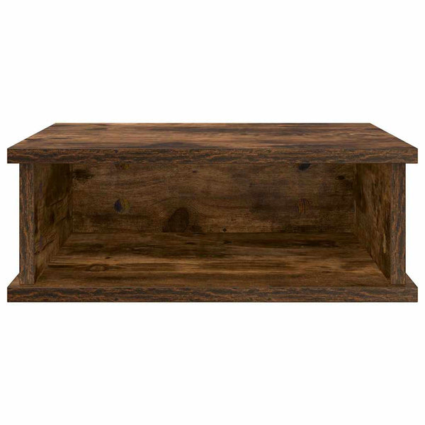 vidaXL Tables de chevet 2 pcs Chêne fumé 40 x 31 x 15 cm