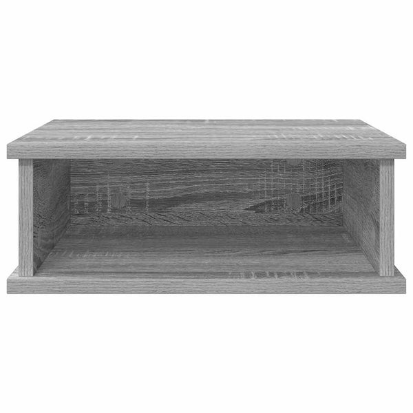 Grauer Nachttisch Sonoma, 40 cm