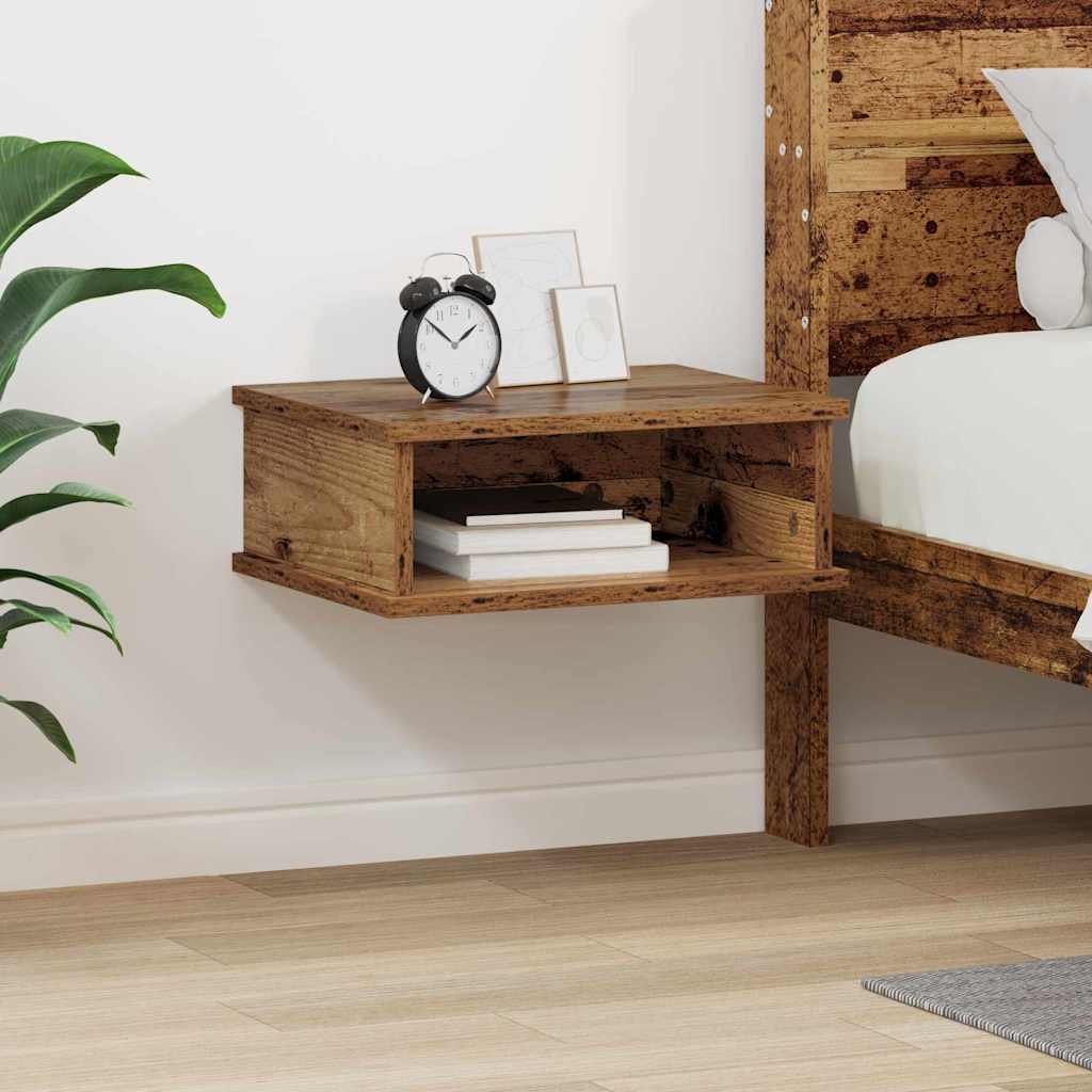 Nachttisch Altholz 40x31x15 cm