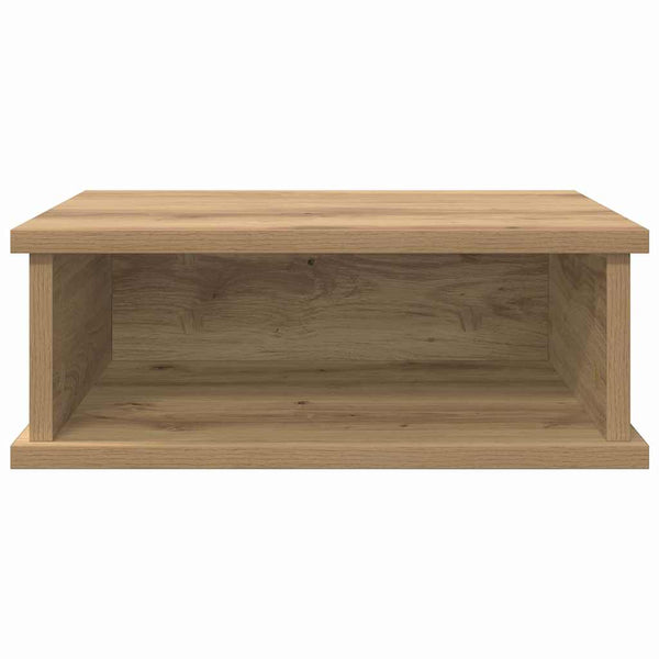 vidaXL Table de chevet 2 pcs Chêne artisan 40 x 31 x 15 cm Bois d'ingénierie