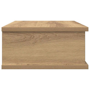 vidaXL Table de chevet 2 pcs Chêne artisan 40 x 31 x 15 cm Bois d'ingénierie