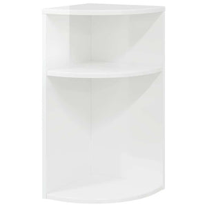 Weißer Hochglanz Beistelltisch, 60 cm hoch