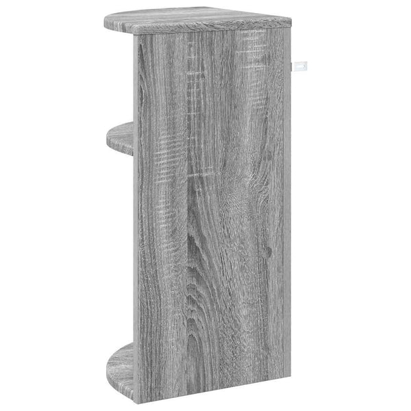 Grauer Beistelltisch Sonoma, 60 cm