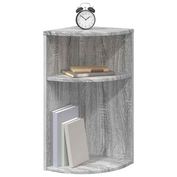 Grauer Beistelltisch Sonoma, 60 cm