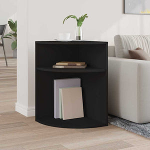 Schwarzer Beistelltisch Holzwerkstoff 39,7x39,7x60 cm