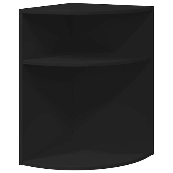 Schwarzer Beistelltisch Holzwerkstoff 39,7x39,7x60 cm