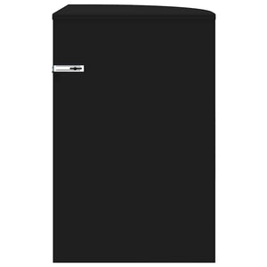 Schwarzer Beistelltisch Holzwerkstoff 39,7x39,7x60 cm
