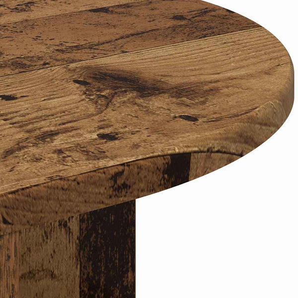 vidaXL Table d'appoint en bois de récupération 39,7 x 39,7 x 60 cm Bois d'ingénierie