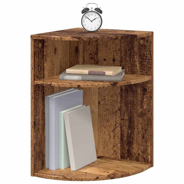 vidaXL Table d'appoint en bois de récupération 39,7 x 39,7 x 60 cm Bois d'ingénierie