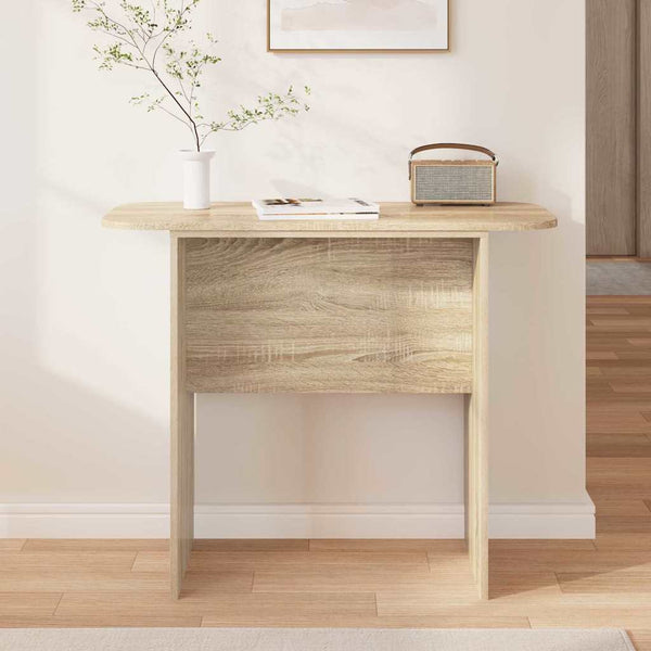 vidaXL Console Chêne Sonoma 93 x 40 x 75 cm Bois d'ingénierie