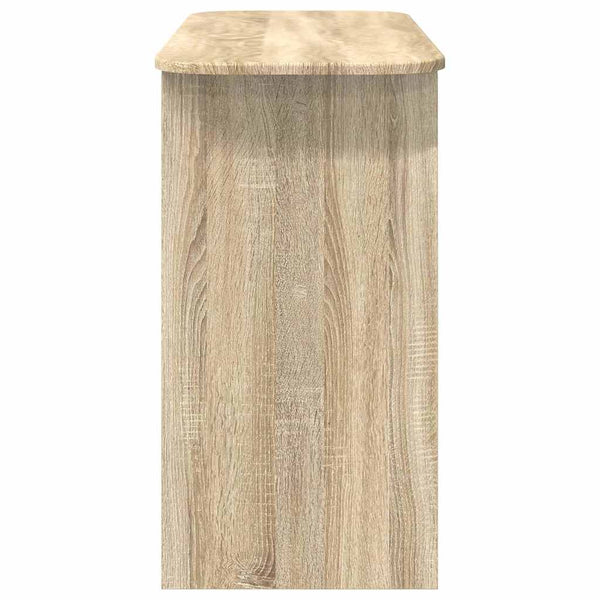 vidaXL Console Chêne Sonoma 93 x 40 x 75 cm Bois d'ingénierie