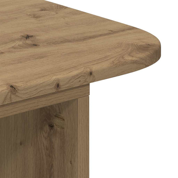 vidaXL Table console chêne Artisan 93 x 40 x 75 cm Bois d'ingénierie