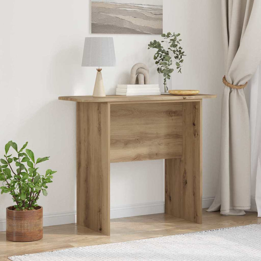 vidaXL Table console chêne Artisan 93 x 40 x 75 cm Bois d'ingénierie
