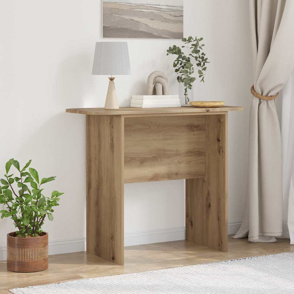 vidaXL Table console chêne Artisan 93 x 40 x 75 cm Bois d'ingénierie
