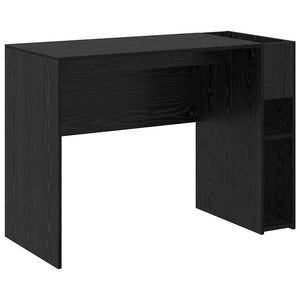 Schreibtisch Schwarz Eichenoptik 109 cm