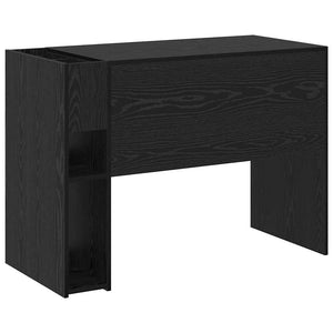 Schreibtisch Schwarz Eichenoptik 109 cm