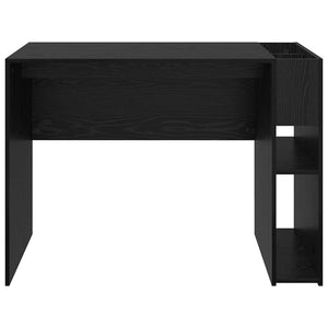 Schreibtisch Schwarz Eichenoptik 109 cm
