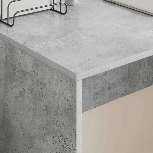 Schreibtisch Beton Grau 109x50 cm