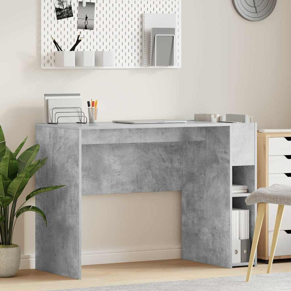 Schreibtisch Beton Grau 109x50 cm