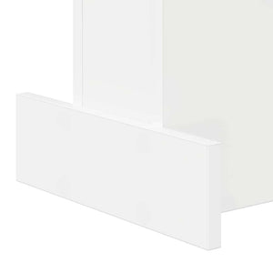 Weißer Beistelltisch 35,5x35x40 cm