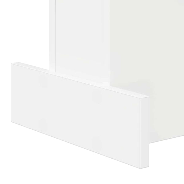 Weißer Beistelltisch 35,5x35x40 cm