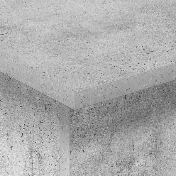 Beton Grau Beistelltisch 35,5x35x40cm