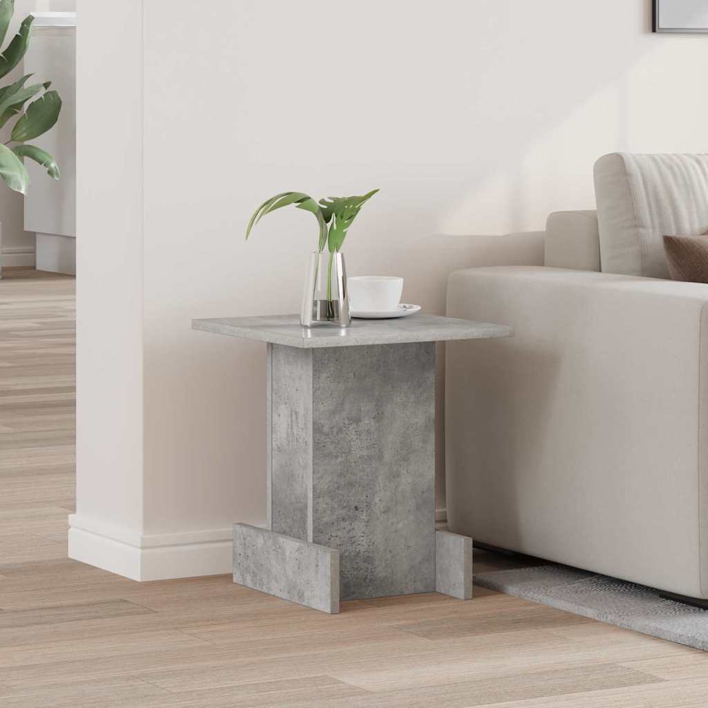 Beton Grau Beistelltisch 35,5x35x40cm