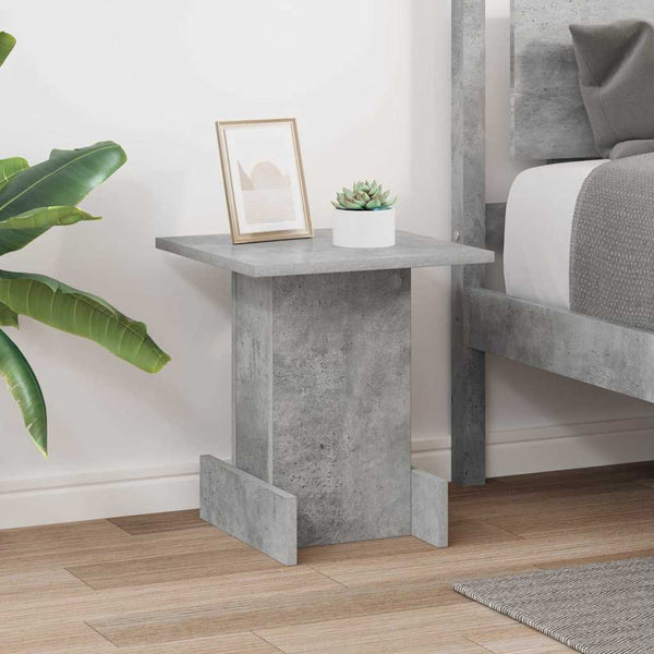 Beton Grau Beistelltisch 35,5x35x40cm
