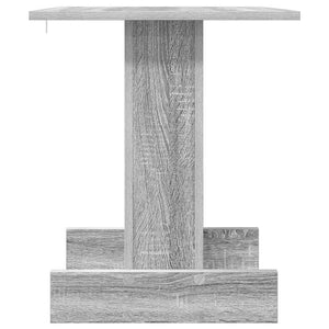 Beistelltisch Sonoma Grau 44,5x45x55cm