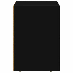 Nachttisch 2er Set Schwarz Holz