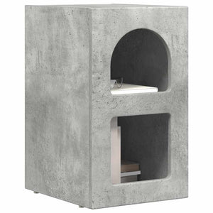 Beton Grau Nachttisch