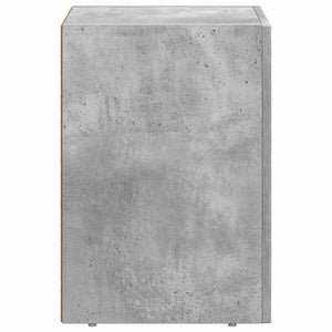 Beton Grau Nachttisch