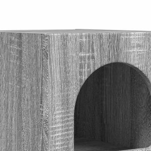 vidaXL Tables de chevet 2 pcs Chêne sonoma gris 29,5 x 33,5 x 50 cm