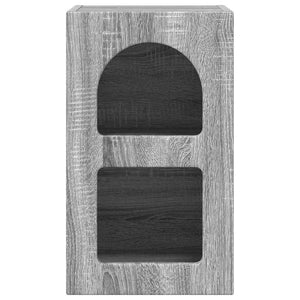 vidaXL Tables de chevet 2 pcs Chêne sonoma gris 29,5 x 33,5 x 50 cm