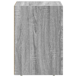 vidaXL Tables de chevet 2 pcs Chêne sonoma gris 29,5 x 33,5 x 50 cm
