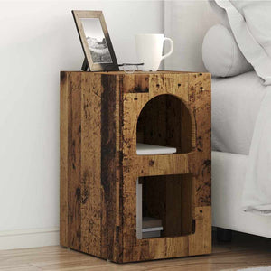 Nachttisch Altholz 29,5x33,5x50cm