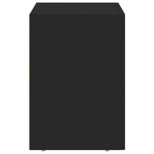 Nachttisch 2er Set Schwarz