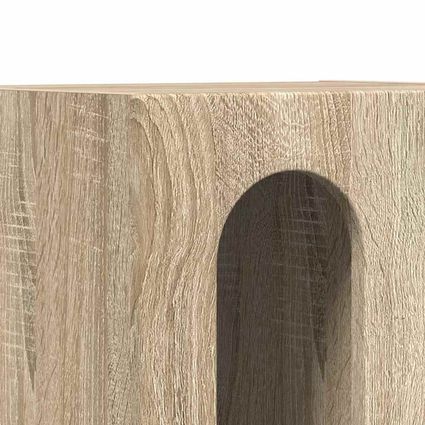 vidaXL Table de chevet chêne Sonoma 40 x 35 x 50 cm bois d'ingénierie