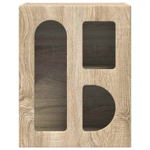 vidaXL Table de chevet chêne Sonoma 40 x 35 x 50 cm bois d'ingénierie