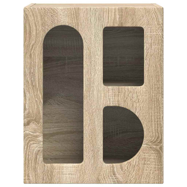 vidaXL Table de chevet chêne Sonoma 40 x 35 x 50 cm bois d'ingénierie