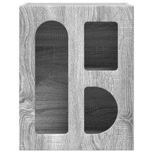 Nachttisch Graues Sonoma 40x35x50 cm