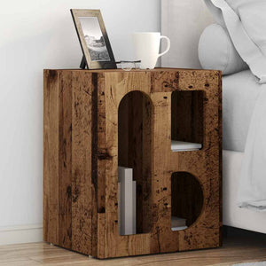 Nachttisch Altholz 40x35x50cm