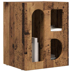 Nachttisch Altholz 40x35x50cm