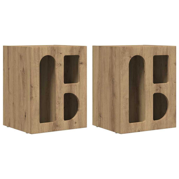 Nachttisch 2er Set Artisan Eiche