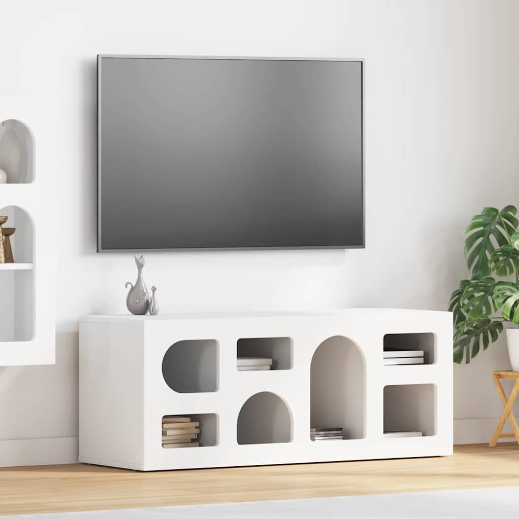 Weißer TV-Schrank 100 cm