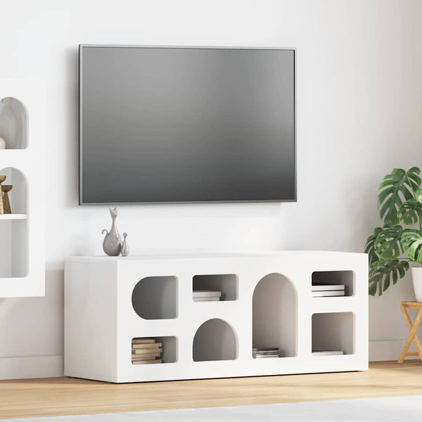 Weißer TV-Schrank 100 cm